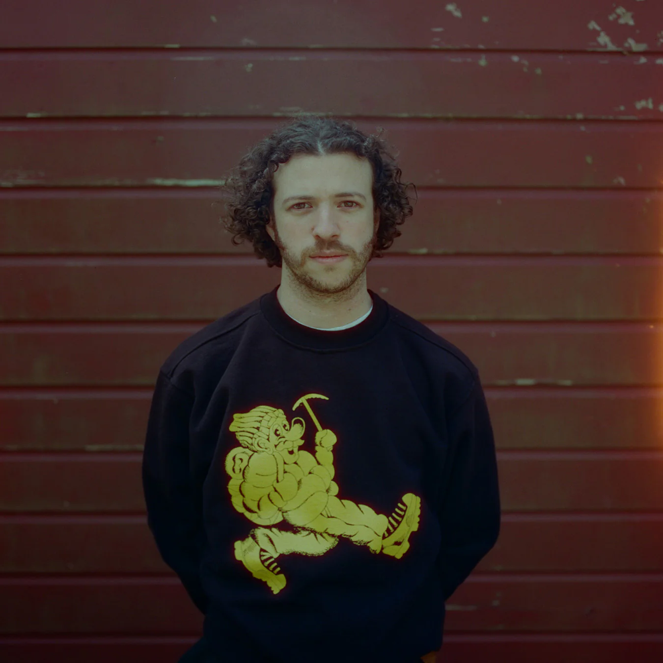 Wayne Logo Sweatshirt - Black Licorice - Image 3